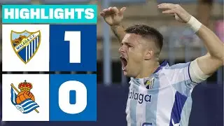 MÁLAGA CF 1 - 0 REAL SOCIEDAD B | RESUMEN LALIGA HYPERMOTION
