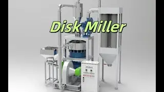 Plastic Disk Miller Model Simple Easy To Use Crusher Grinding Machine Crusher