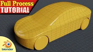 𝐓𝐮𝐭𝐨𝐫𝐢𝐚𝐥 : Create Vehicle in 𝐁𝐥𝐞𝐧𝐝𝐞𝐫 ➠ 𝐑𝐞𝐚𝐥-𝐓𝐢𝐦𝐞 Modeling Process .