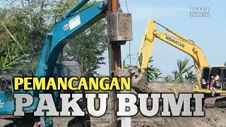 Pemancangan Paku Bumi di Sungai Nglarik Kemloko