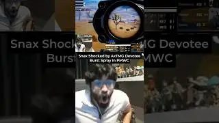 Snax Shocked by AxTMG Devotee Burst Spray | Team Aryan PMWC #PMWC #AxTMG #TeamAryan #PMWC2025