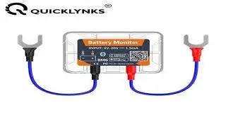 A must-have product! QUICKLYNKS BM6 Wireless Bluetooth Battery Monitor 12V Car Battery Health Moni