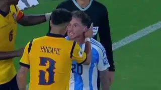 Piero Hincapi&eacute; Was Solid vs Argentina! 🔥 | Fight with Mac Allister