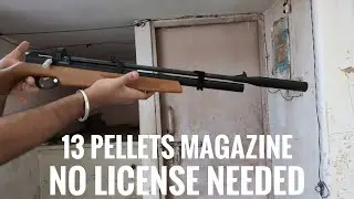 Diana stormrider gen 3 PCP air rifle with 13 pellets magazine in India best for sports and plinking 