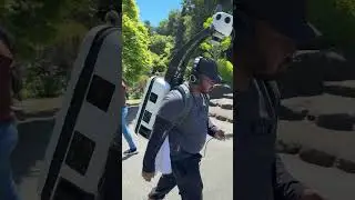 Apple Maps Look Around data collection at Central Park in San Mateo, California #apple #maps