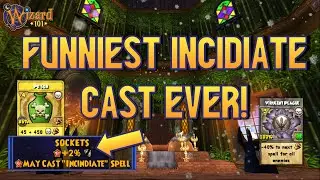 Wizard101: The FUNNIEST Incindiate Cast EVER!