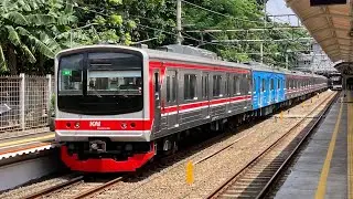 Kompilasi KRL Commuter Line di Stasiun Sudirman! JR 205 Musashino Marchen, TM 6000, JR 203 Series!