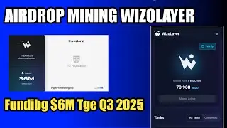 TGE Q3 2025 ! NEW AIRDROP WIZOLAYER MINING, POTENSIAL BUAT JP