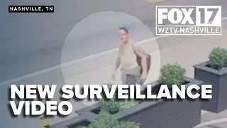New surveillance footage shows suspect steal Nashville party bus