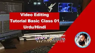 How to edit Video at home with Grass Valley Edius Pro 9 tutorial Basic Class 01 Urdu/Hindi