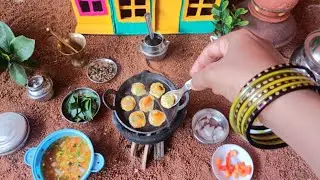 Miniature Paniyaram Recipe | Egg Snack Recipe | MK MINI KITCHEN