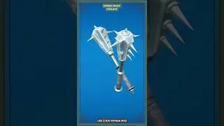 #Fortnite Pickaxe ✔ Spiked Mace Pickaxe ⛏