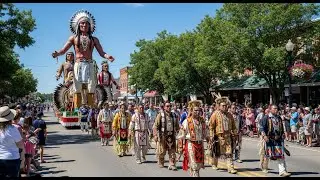 Apache Parade in Texas | Traditional Native American Dance, Drums & Regalia