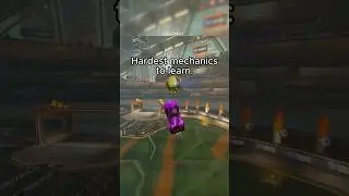 Hardest mechanics to learn in RL😤 #rocketleague
