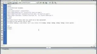HTML Tutorial Inserting Blank Space Training Lesson 3.4