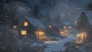 Snowbound Homes | Howling Winds and Blowing Snow Surround Cozy Winter Cabins