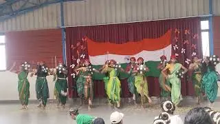 Jhansi Rani theme by Heritage students 
