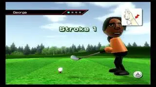 Wii Sports Golf Emily vs George vs Dana vs Misaki