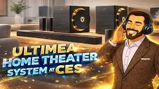 ULTIMEA at CES 2026 - Best Wireless Surround Sound System - 9.2.6 Skywave X100 Dual