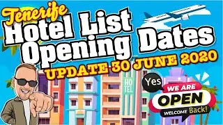 Tenerife Hotel Opening Dates - Is Your Hotel on The List?