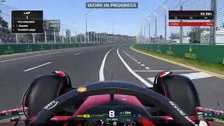 F1 22 updated Australia hotlap