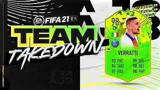 Fifa 21 Team Takedown!!! 5 STAR 5 STAR VERRATTI!!!