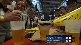 Danny Noppert vs Gian Van Veen - second round - European darts grand prix