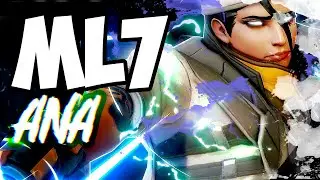 ЛУЧШАЯ поддержка &mdash; ML7 Ана и Батист, геймплей Overwatch, сезон 26, топ-500