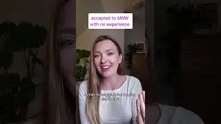 How I got accepted to graduate school with no experience.