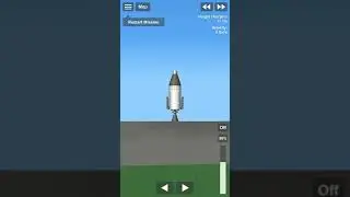 🚀🚀 Vertical landing by Parachute ejection in space flight simulator | Ep.2