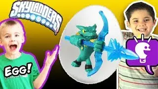 Skylanders Giant Egg Surprise! By HobbyKidsTV
