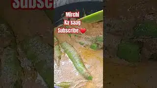 hyderabadi style mirchi Ka Saag Please Subscribe my channel 🙏 💓 💗 💕