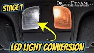 Genesis Coupe Interior LED Lights Conversion