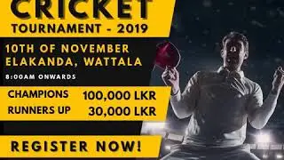 Indoor Cricket Tournament Organizing by Finwin Eventz