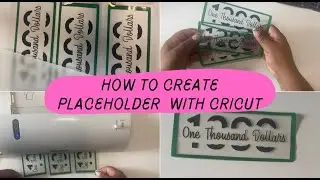 DIY HOW I DESIGN MY PLACEHOLDERS IN CRICUT DESIGN SPACE || BEGINNER FRIENDLY | Toriibudgets