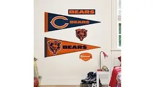 Наклейки на стену с командами НФЛ от Fathead