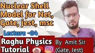 NUCLEAR SHELL MODEL FOR CSIR NET ll GATE ll JEST ll MSC EXAM