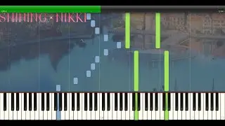Lake Silvermoon - Shining Nikki Piano Tutorial (Easy/Medium)