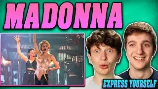 Madonna - 'Express Yourself' Blond Ambition Tour REACTION!!