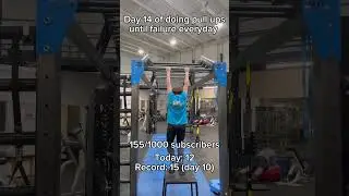 Day 14 pull ups#cyborg #gym #athlete #calisthenics #pullups #trending #shorts #fyp