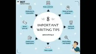 8 Essential Writing Tips Every Writer Must Use!