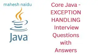 Core Java Exception Handling Interview Questions With Answers