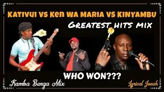 Kativui vs Ken Wa Maria vs Kinyambu Greatest Benga Hits Mix 🔥 | Majibizano #music #kativui #trending
