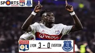 Lyon Vs Everton 3-0 | Highlights | Europa League 02/11/2017