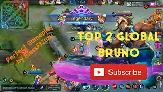 perfect gameplay||by top global bruno BlessFtZuzu - Mobile Legends