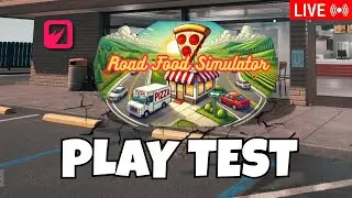 🔴Play Testing Road Food Simulator