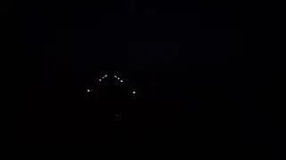 Lot nocny VFR. Cessna 152, real VFR night flight.   #nightflight #landing