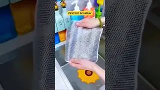 Viral Pot Scrubber #kichenhacks #kichengadgets #trendingnow