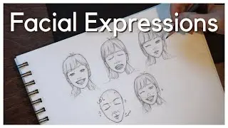 FACIAL EXPRESSIONS | (Notion Digital Art Study Guide Series - Week 11)
