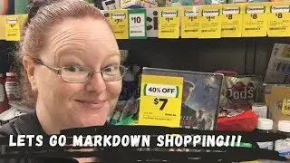 LET'S GO MARKDOWN SHOPPING / $195 VALUE - PAID $88!!! / SAVE MONEY / FOOD CHALLENGE / SHOP WITH ME